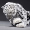 Snow Leopard lying 110cm + tail - Image 2