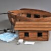 Noahs ark ca. 1,3 meter lang inkl 40 dyr - Image 9